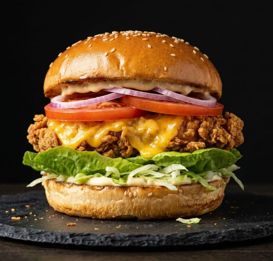 Fried Chicken Burger