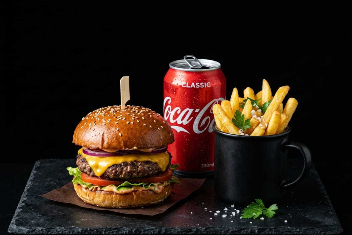 Burger Meal Deal  (Halal)